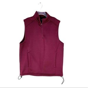 Champions Tour quarter zip up golf vest